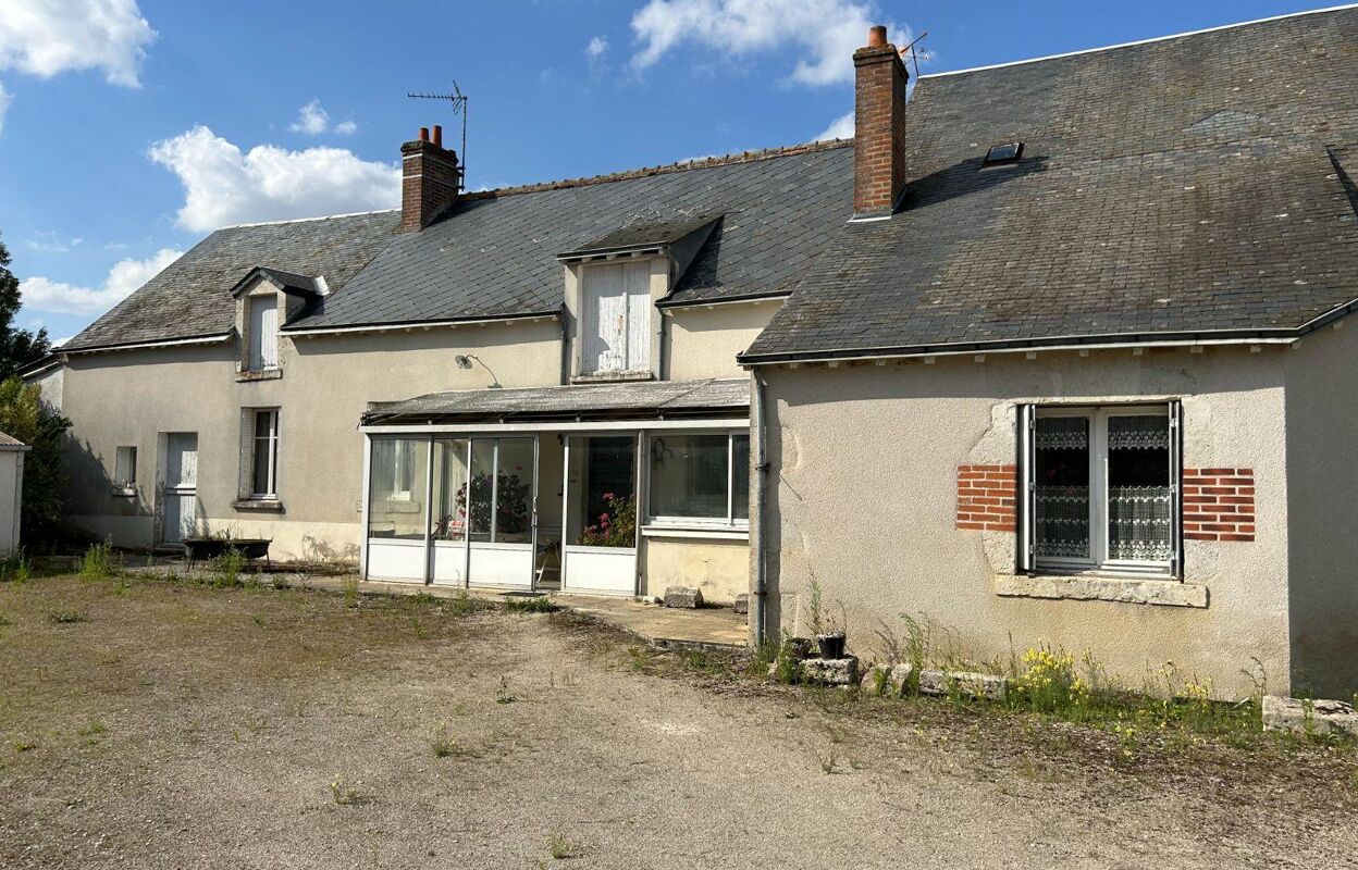 maison 4 pièces 84 m2 à vendre à La Chapelle-Saint-Martin-en-Plaine (41500)