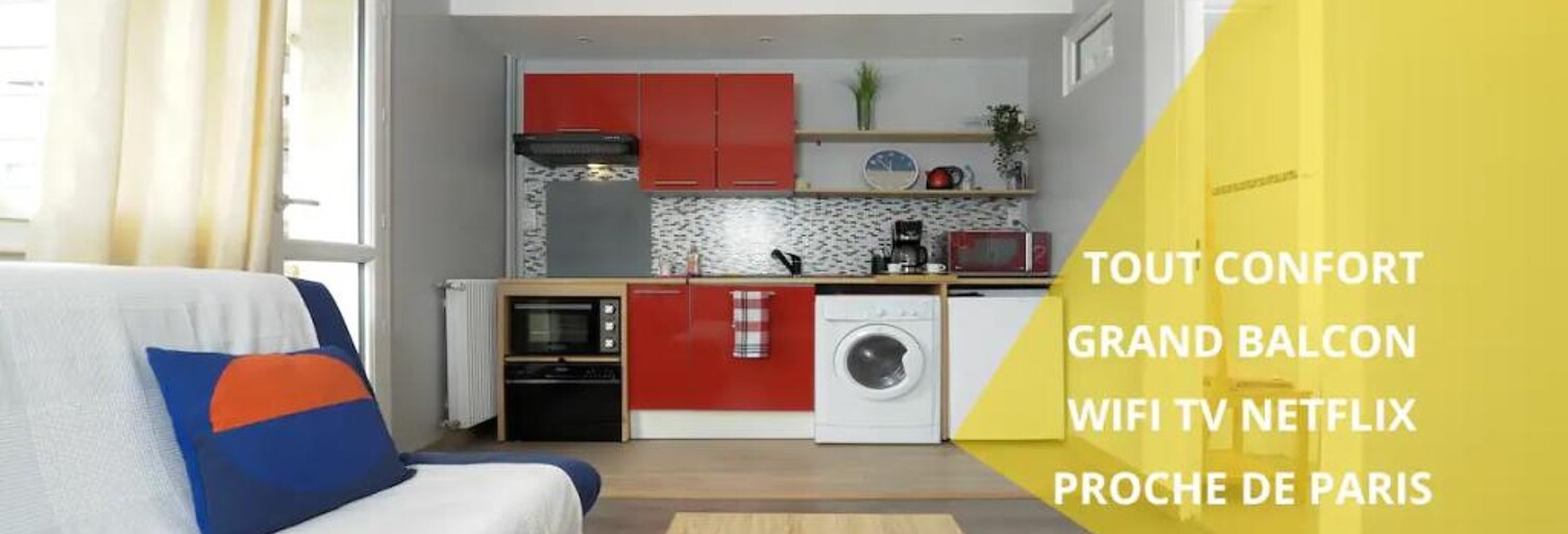 Appartement 2 Pièces 35 m² à louer à Villeneuve-la-Garenne (92390)