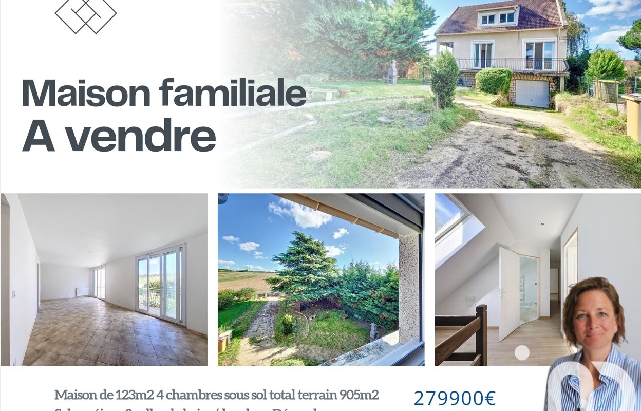 maison 5 pièces 123 m2 à vendre à Oulins (28260)