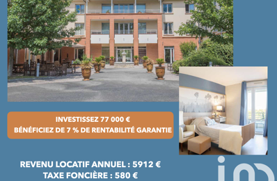 vente appartement 77 000 € à proximité de Blagnac (31700)