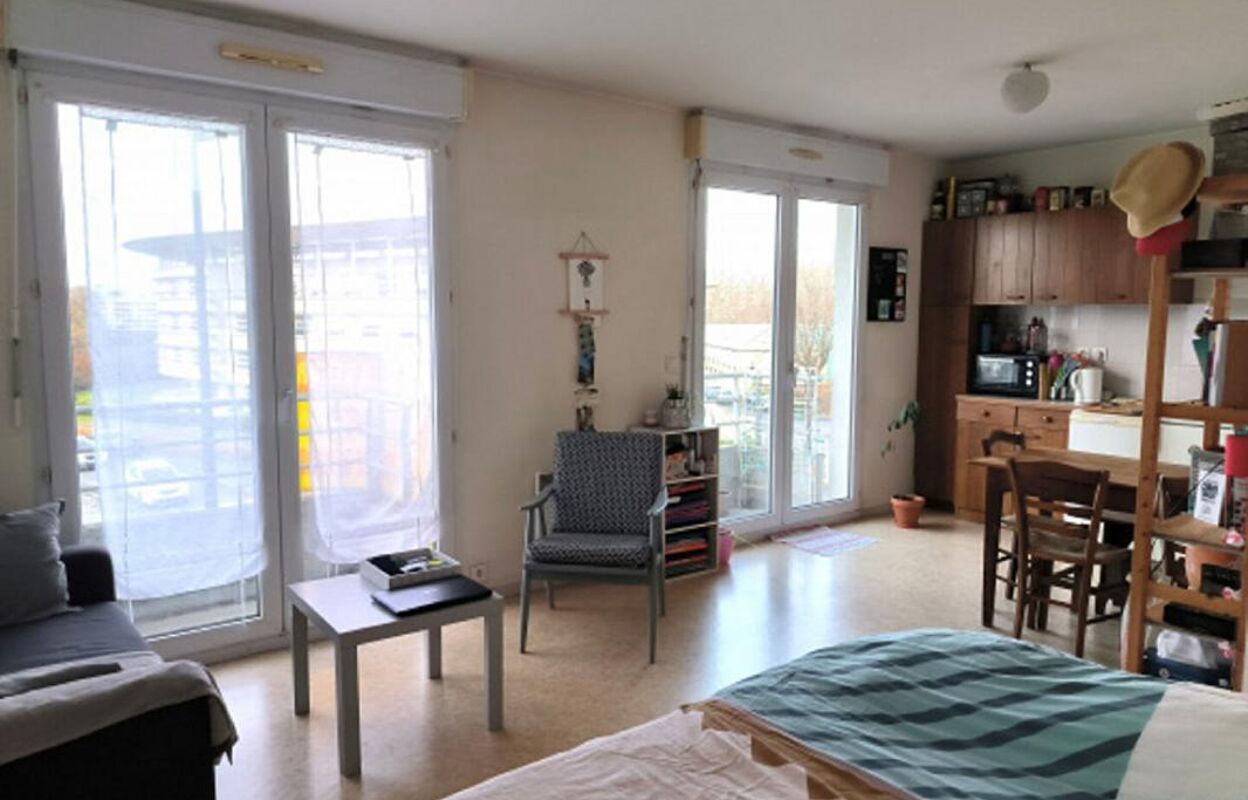 appartement 1 pièces 28 m2 à vendre à Nantes (44200)