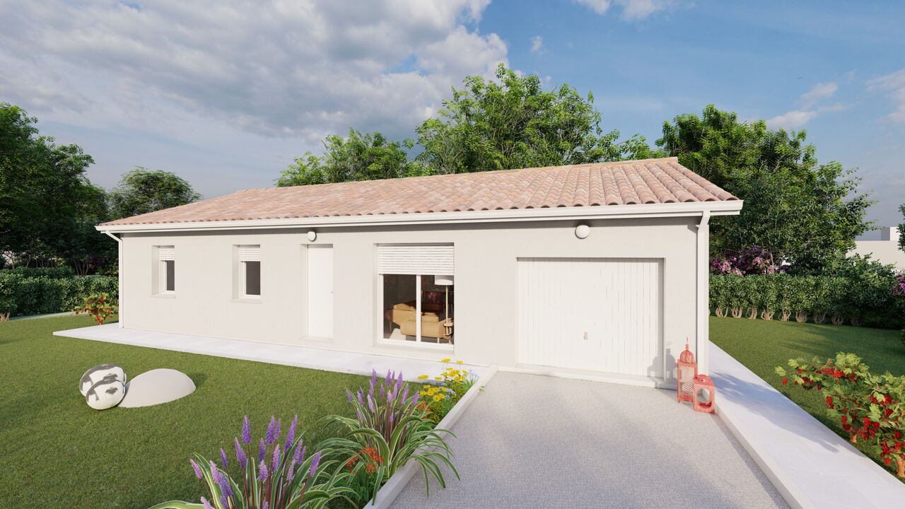 maison 84 m2 à construire à Gontaud-de-Nogaret (47400)