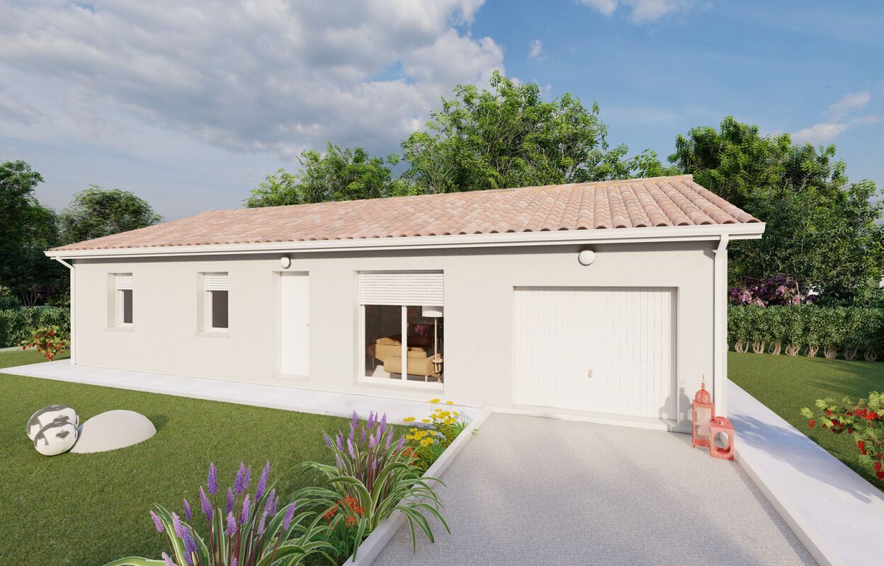 maison 84 m2 à construire à Gontaud-de-Nogaret (47400)