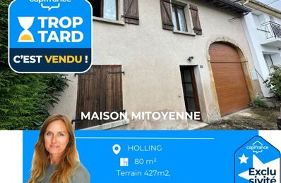 vente maison 65 000 € à proximité de Falck (57550)