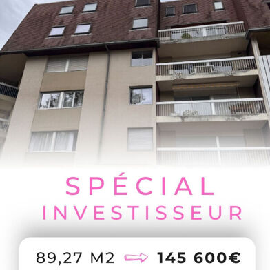 Appartement 4 pièces 89 m²