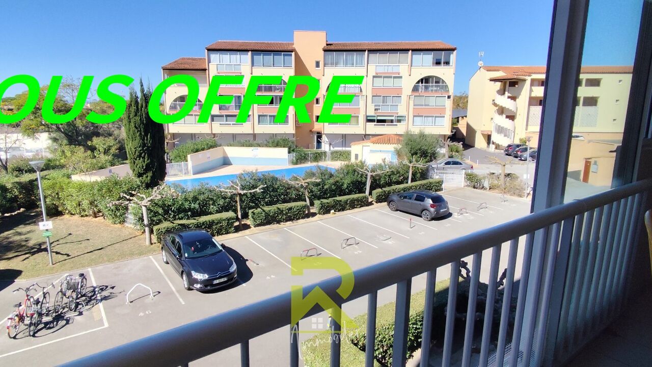 appartement 3 pièces 41 m2 à vendre à Cap d'Agde (34300)