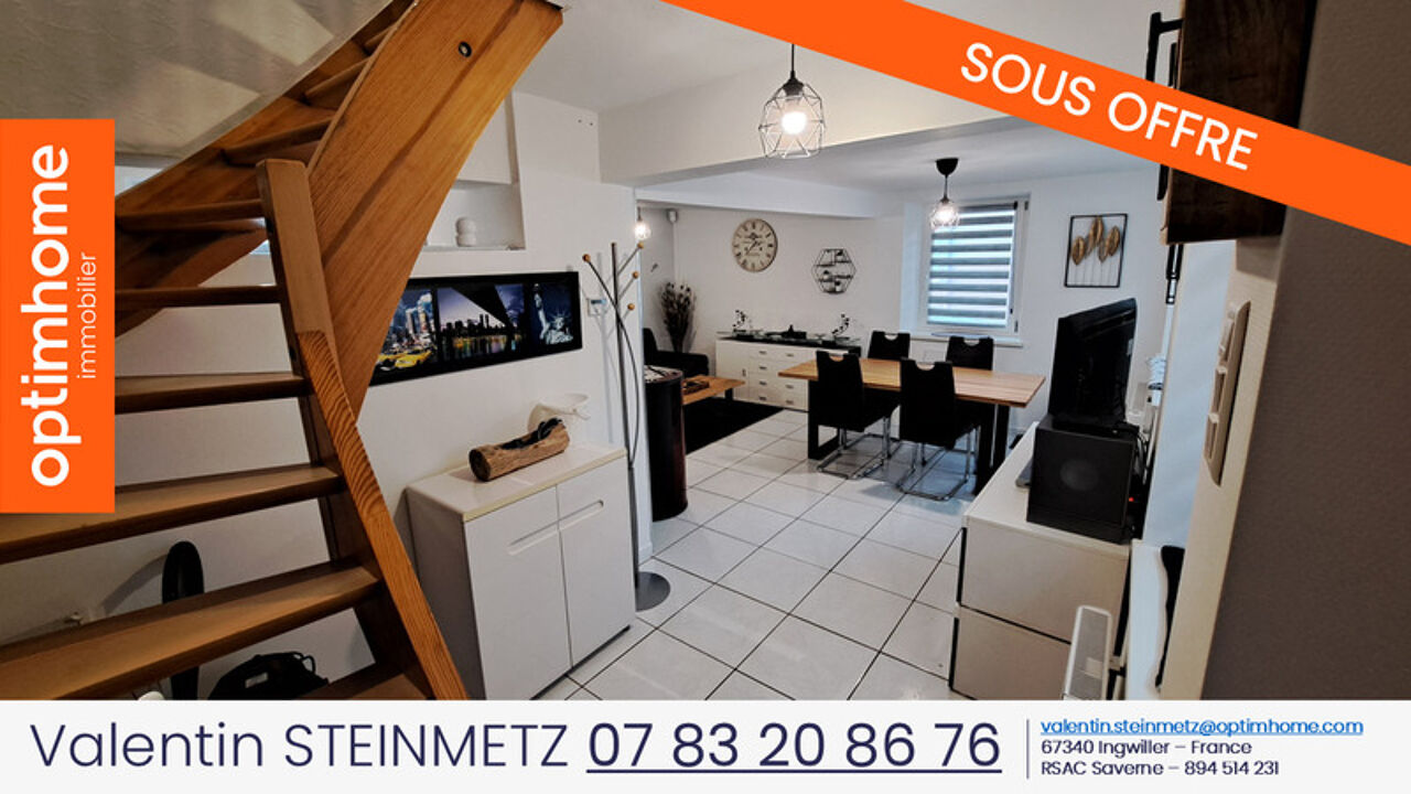 maison 3 pièces 70 m2 à vendre à Weinbourg (67340)