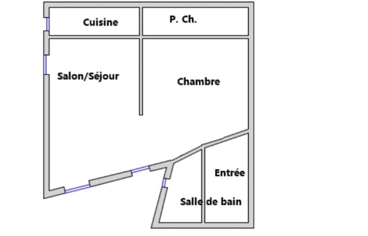 appartement 1 pièces 24 m2 à vendre à Paris 5 (75005)