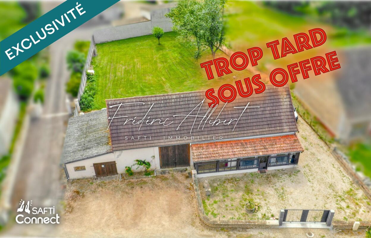 maison 3 pièces 69 m2 à vendre à Gigny-sur-Saône (71240)