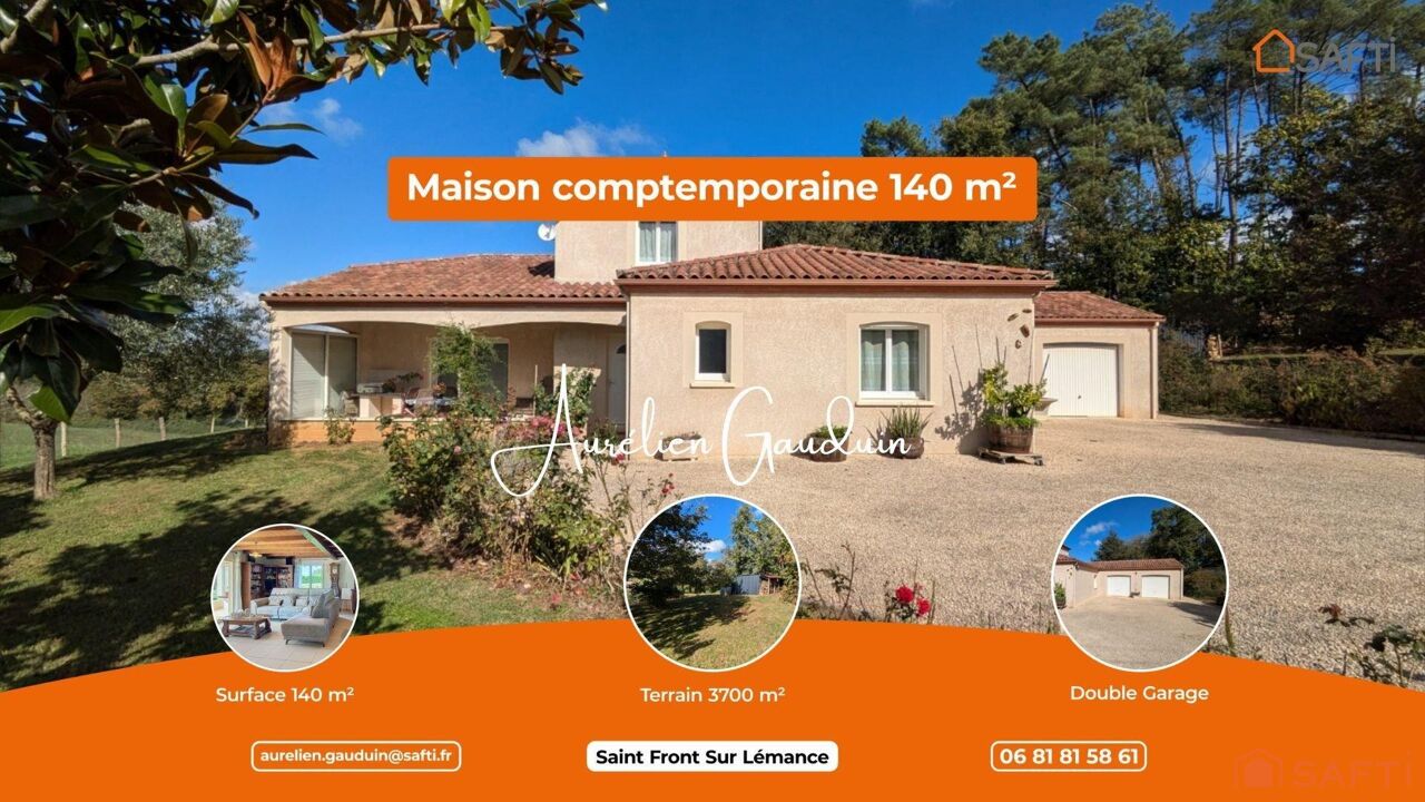 maison 5 pièces 140 m2 à vendre à Saint-Front-sur-Lémance (47500)