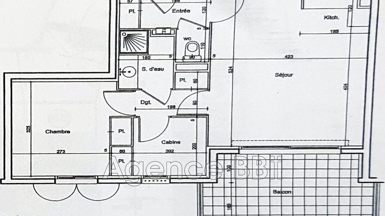 appartement 2 pièces 45 m2 à vendre à Mandelieu-la-Napoule (06210)