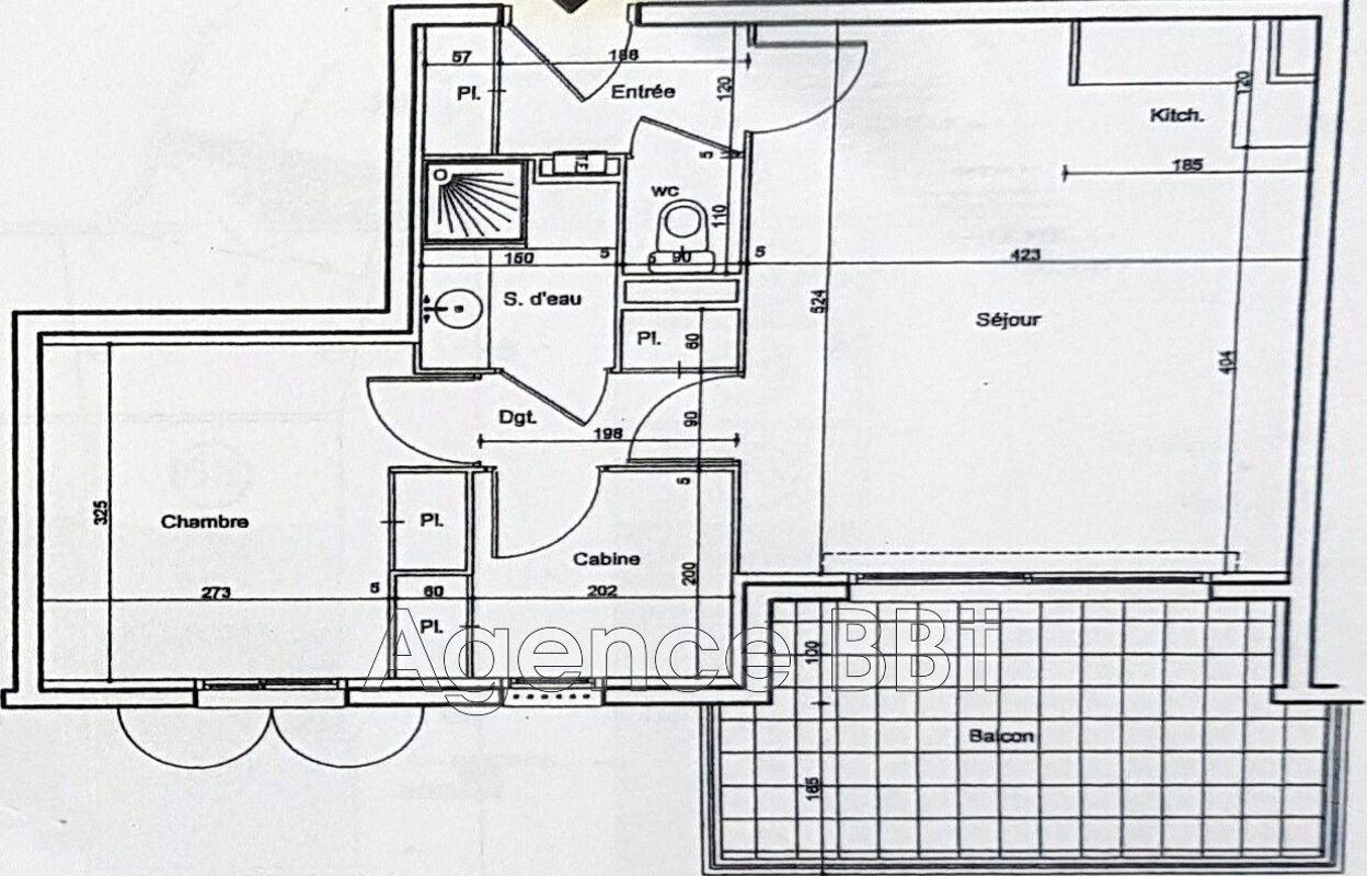 appartement 2 pièces 45 m2 à vendre à Mandelieu-la-Napoule (06210)