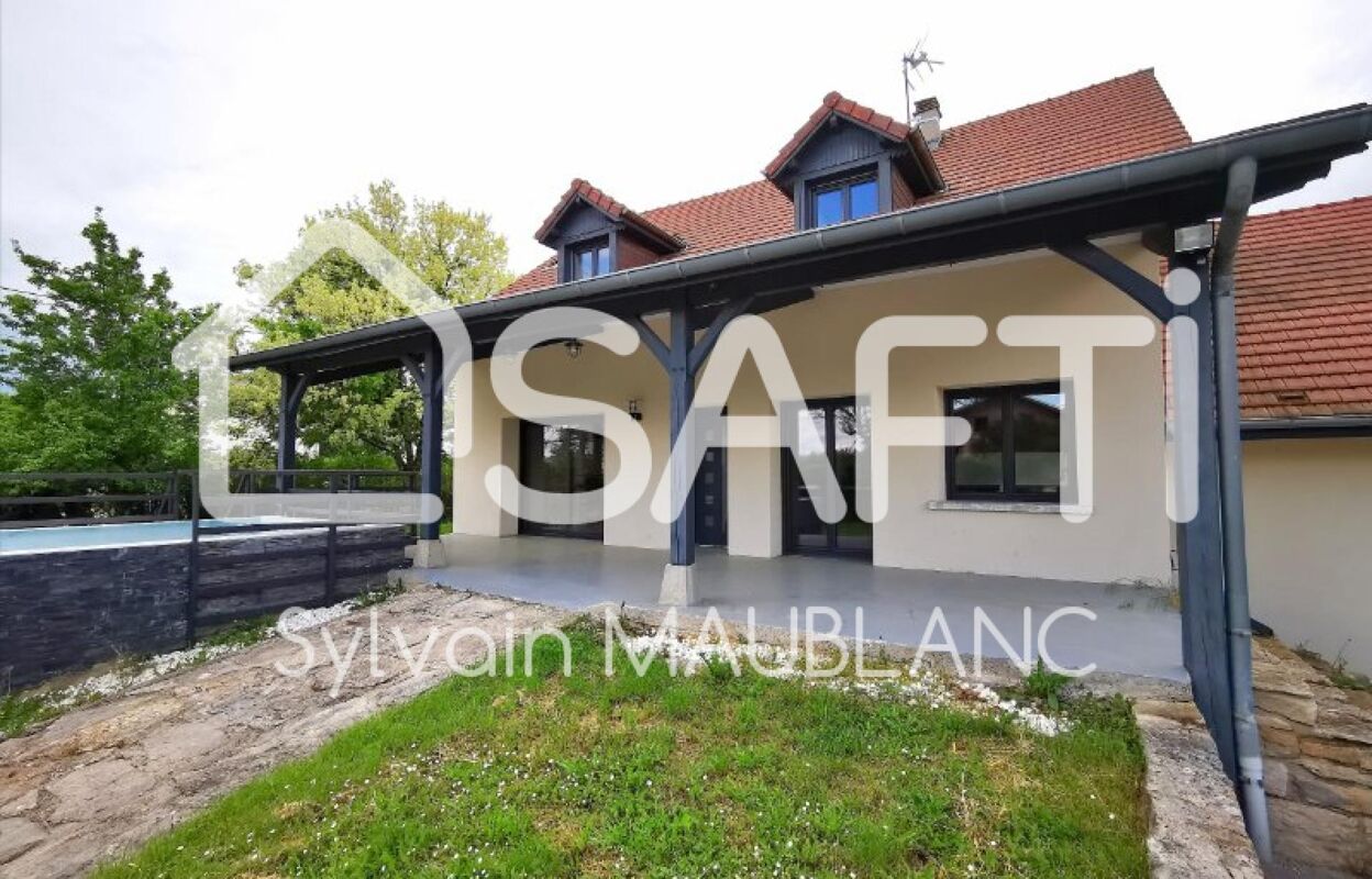 maison 6 pièces 188 m2 à vendre à Courlaoux (39570)