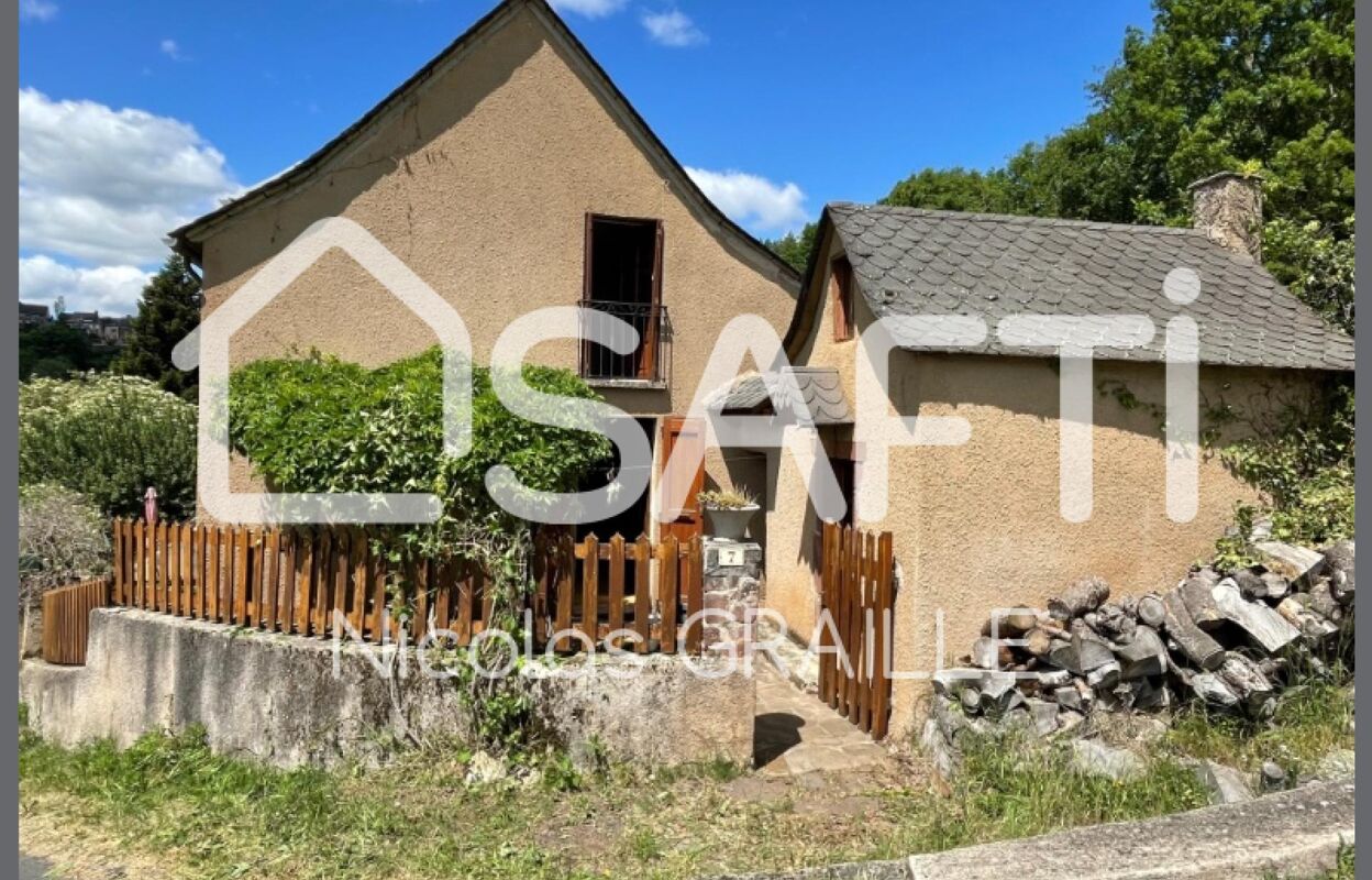 maison 4 pièces 50 m2 à vendre à Saint-Laurent-d'Olt (12560)