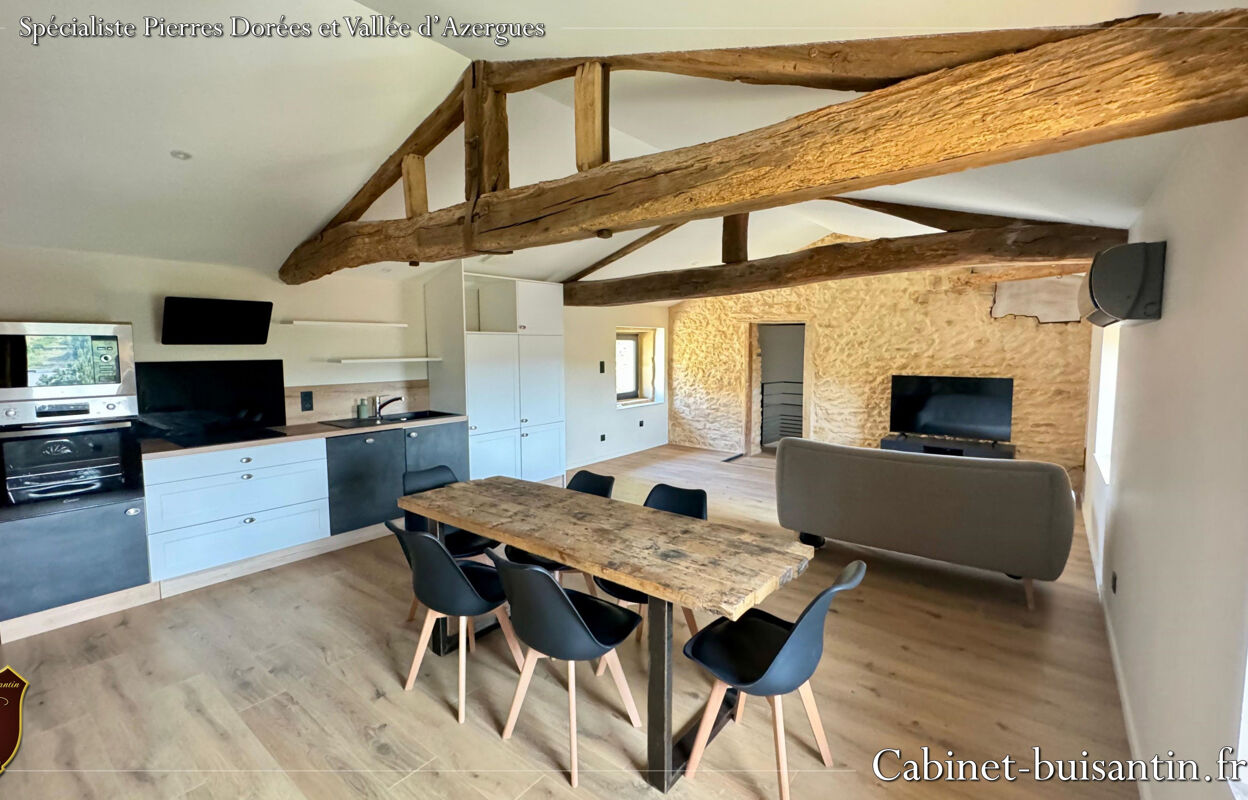 appartement 3 pièces 69 m2 à vendre à Val d'Oingt (69620)