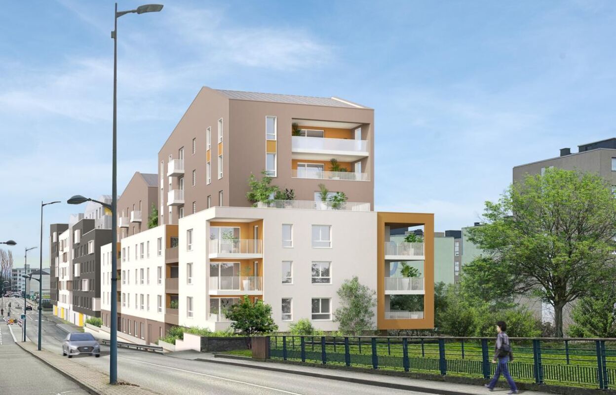 appartement neuf T2, T3, T4, T5 pièces 45 à 95 m2 à vendre à Bischheim (67800)