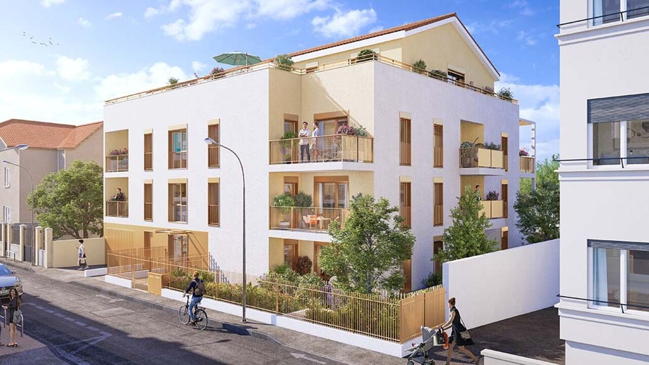 appartement neuf T2, T3, T4 pièces 42 à 87 m2 à vendre à Vénissieux (69200)