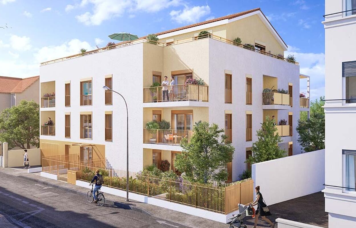 appartement neuf T2, T3, T4 pièces 42 à 87 m2 à vendre à Vénissieux (69200)