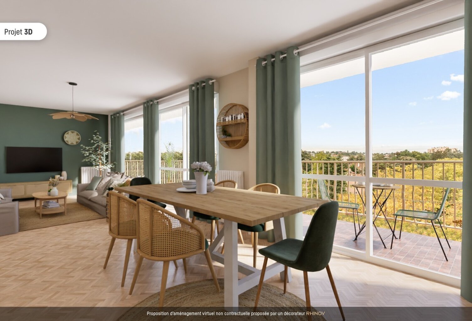 Appartement T5 + cave + parking — photo 1