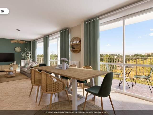 Appartement T5 + cave + parking — photo du bien