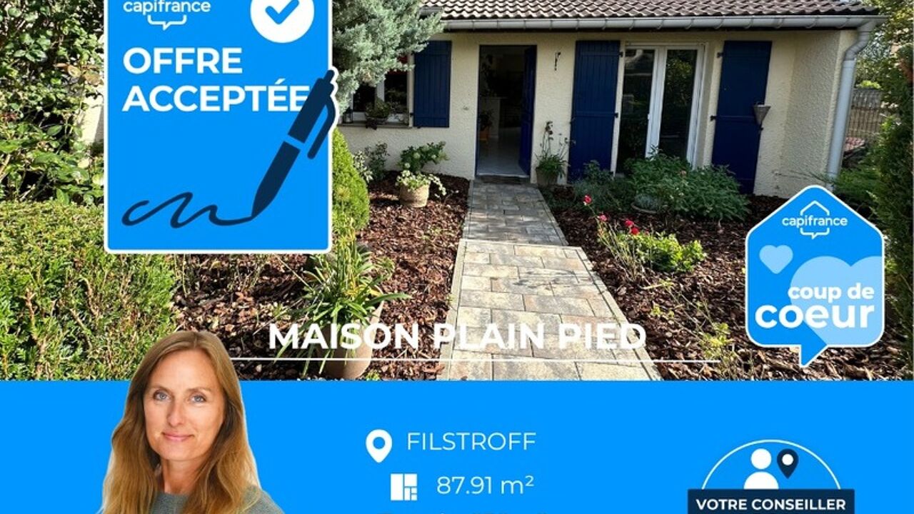 maison 5 pièces 88 m2 à vendre à Filstroff (57320)