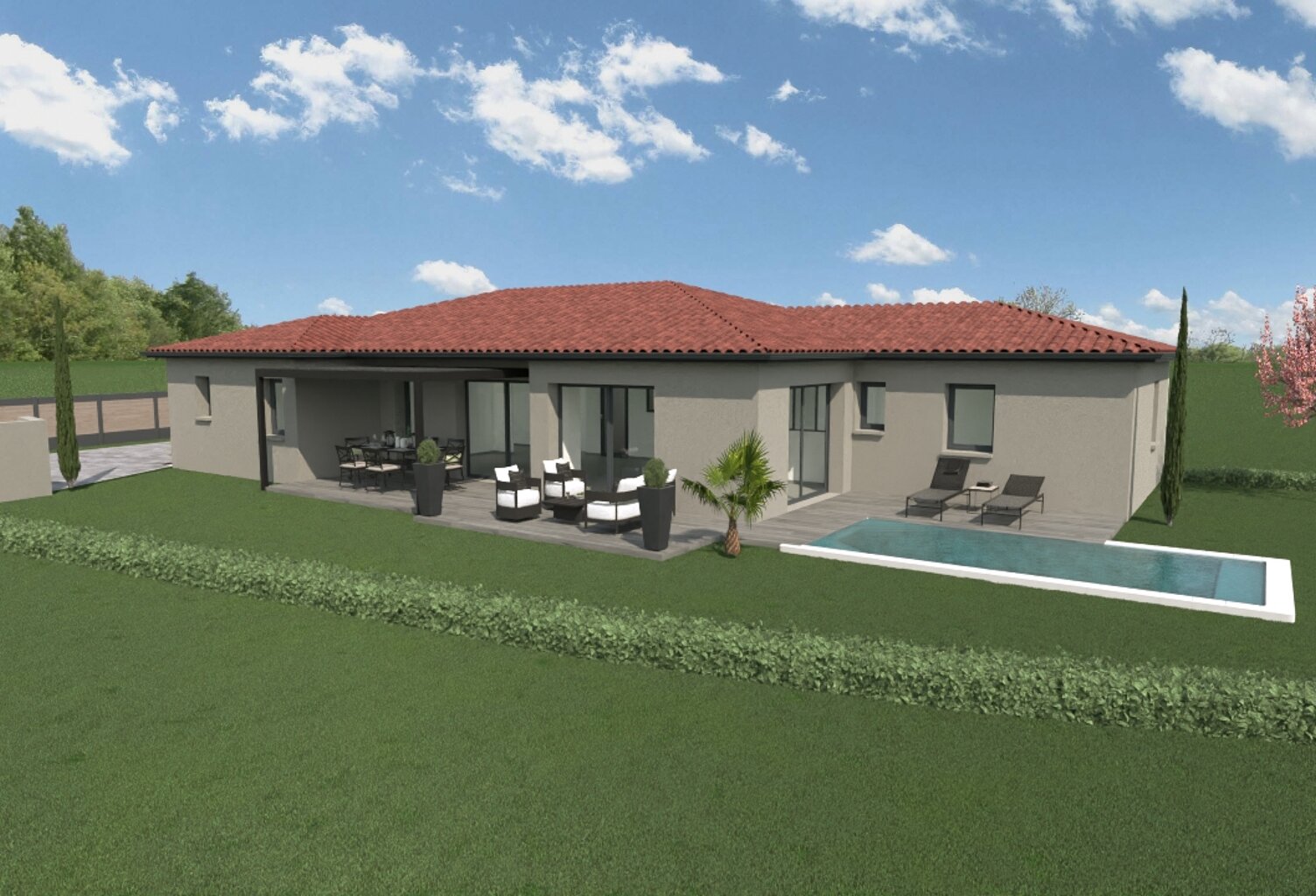 Vente maison à construire 118 m² Lentilly (69210) — photo 1