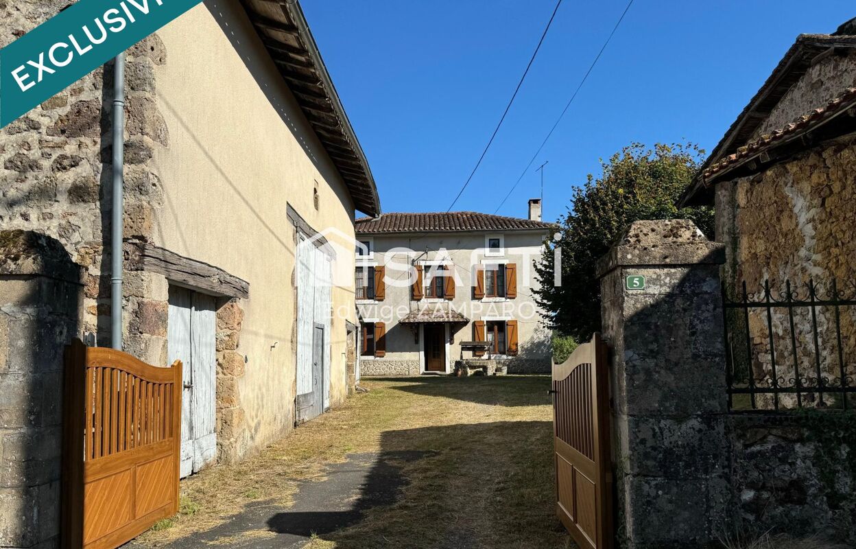 maison 5 pièces 87 m2 à vendre à Chéronnac (87600)