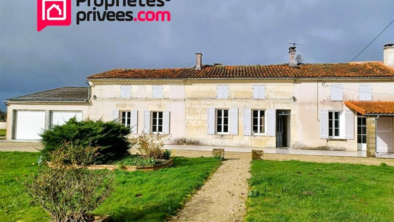 maison 5 pièces 150 m2 à vendre à Saint-Bris-des-Bois (17770)