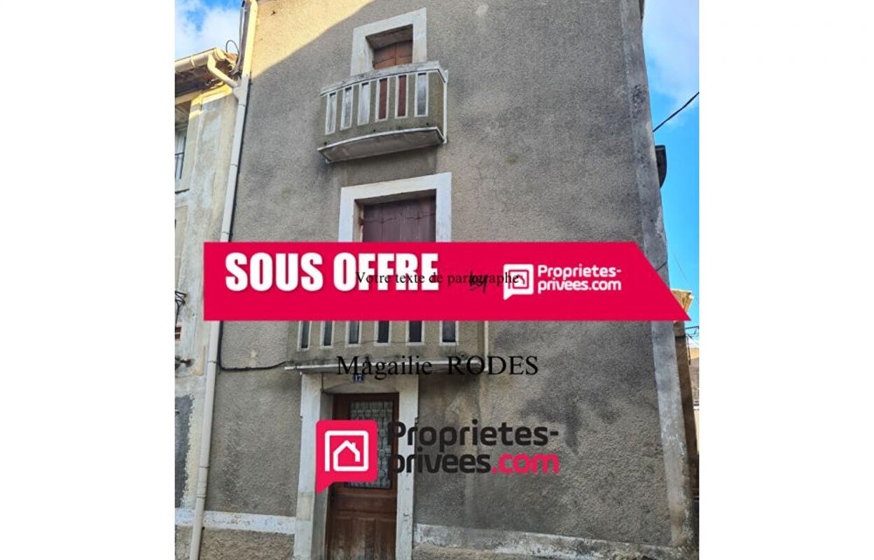 maison 3 pièces 53 m2 à vendre à Paulhan (34230)