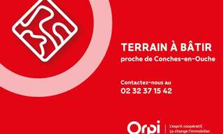 Terrain  1350 m² à vendre à La Croisille (27190)