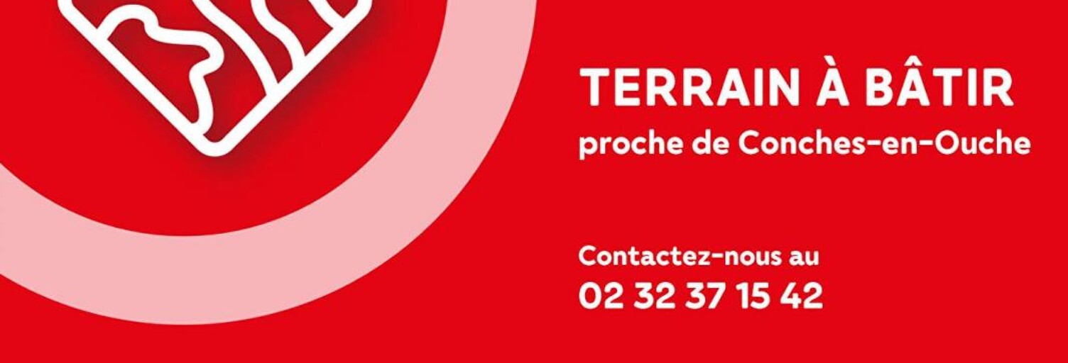 Terrain  1350 m² à vendre à La Croisille (27190)