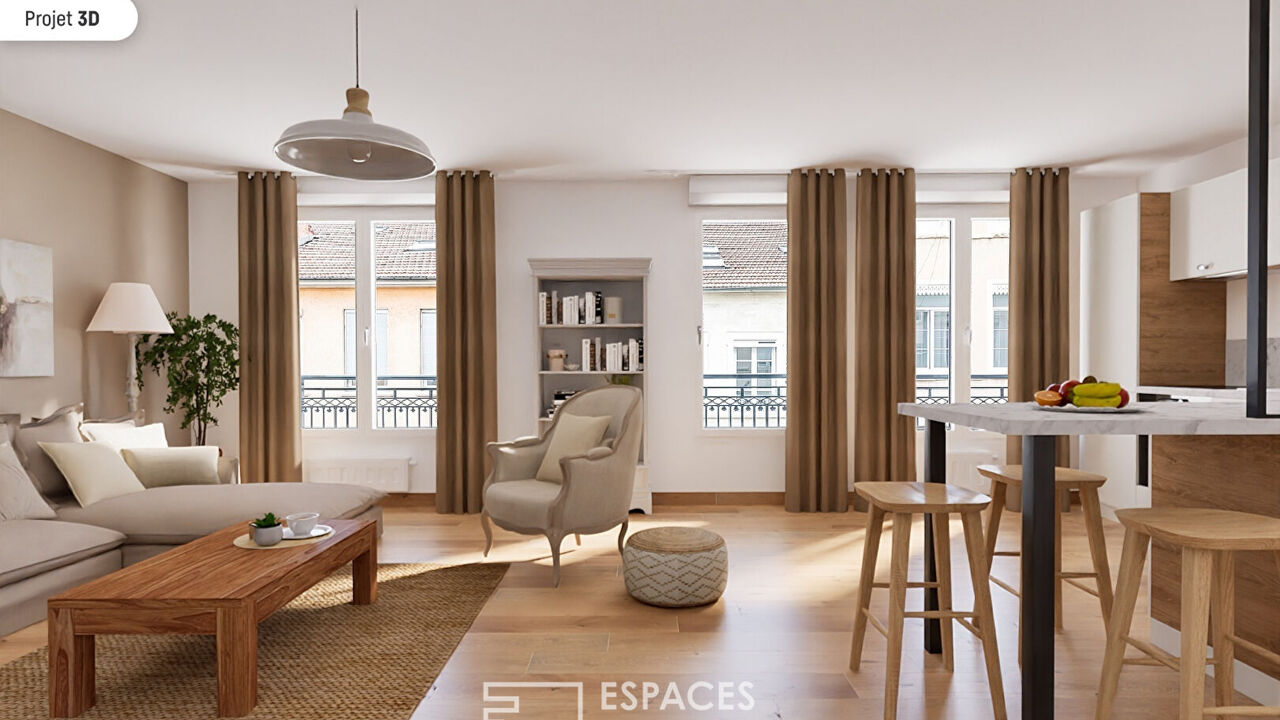 appartement 4 pièces 91 m2 à vendre à Lyon 6 (69006)