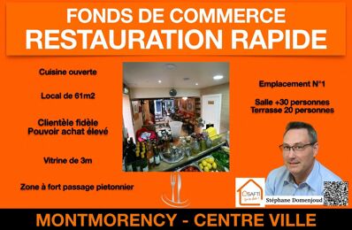 commerce 3 pièces 61 m2 à vendre à Montmorency (95160)