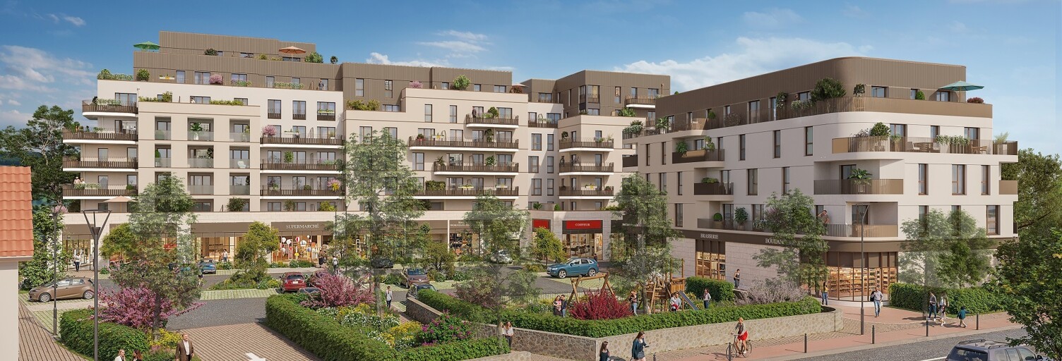 Appartement neuf T1, T2, T3, T4 Pièce 31 à 83 m² à vendre à Chilly-Mazarin (91380)