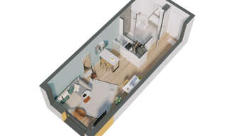 Appartement 1 Pièce 23 m² à vendre à Dijon (21000)