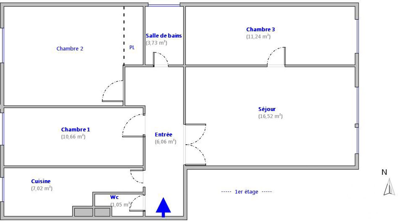 appartement 4 pièces 69 m2 à vendre à Villemomble (93250)