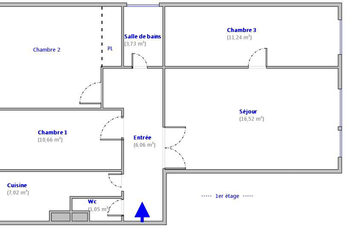 appartement 4 pièces 69 m2 à vendre à Villemomble (93250)