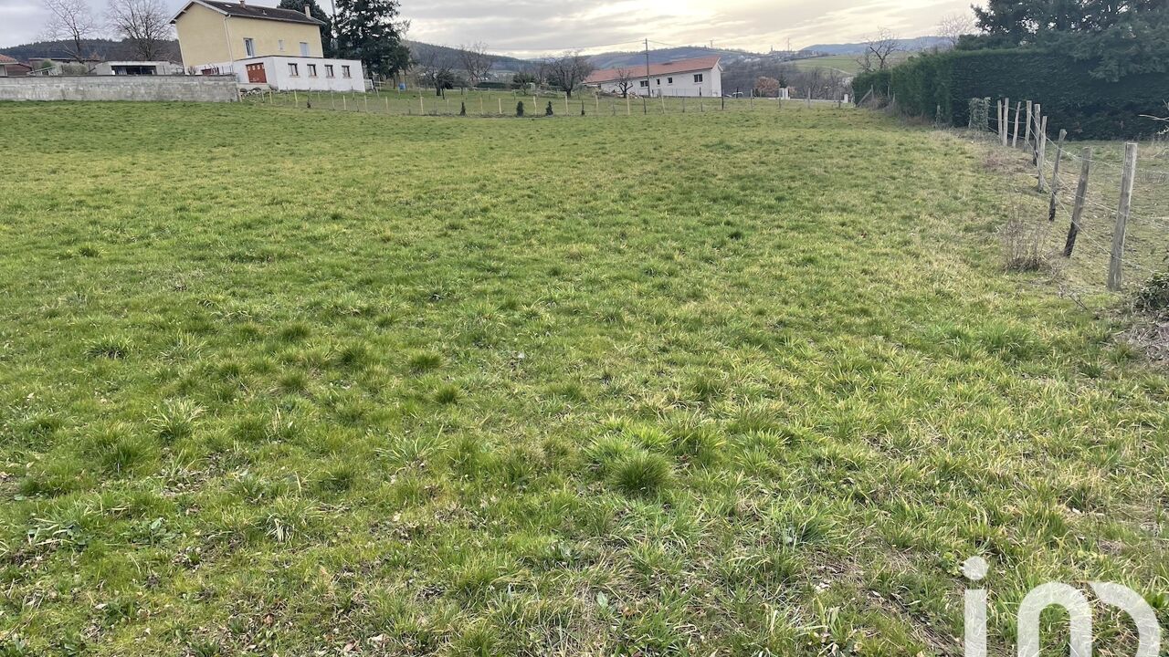 terrain  pièces 1651 m2 à vendre à Châteauneuf (42800)