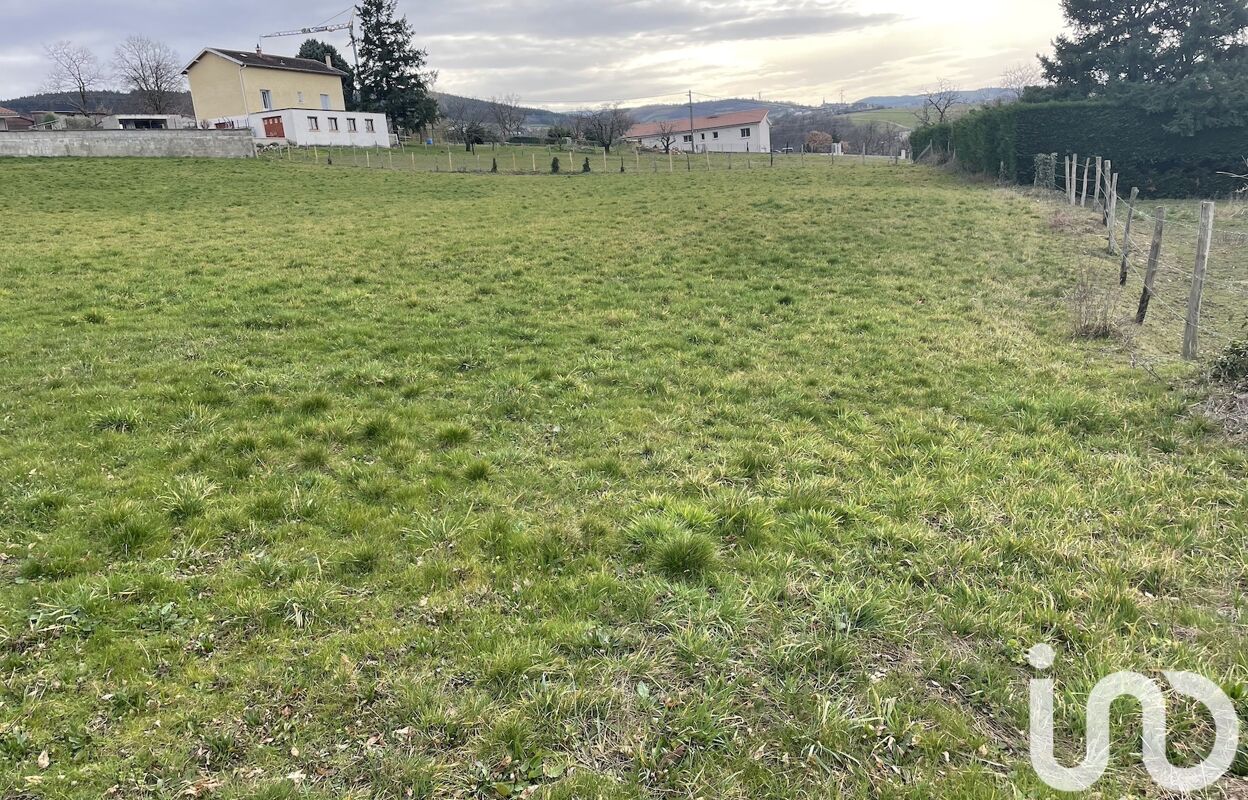 terrain  pièces 1651 m2 à vendre à Châteauneuf (42800)