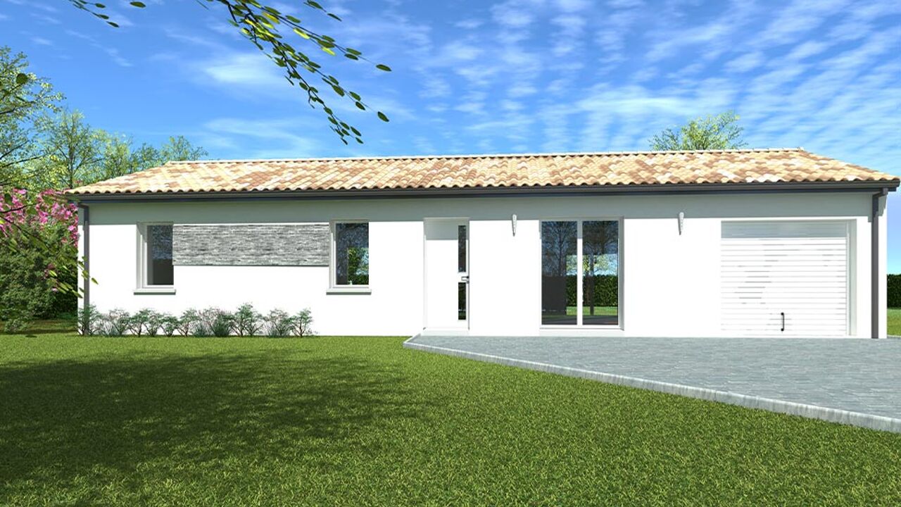 maison 90 m2 à construire à Launac (31330)