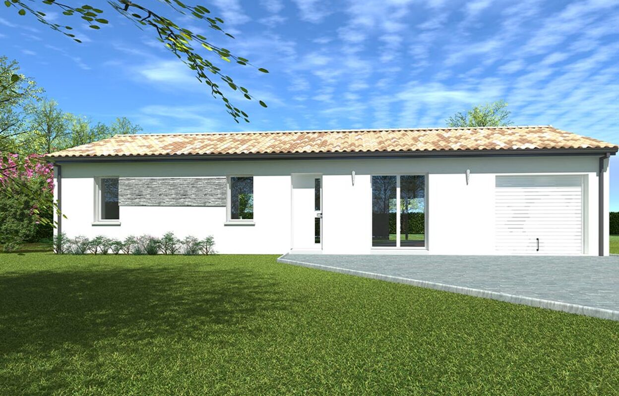 maison 90 m2 à construire à Launac (31330)