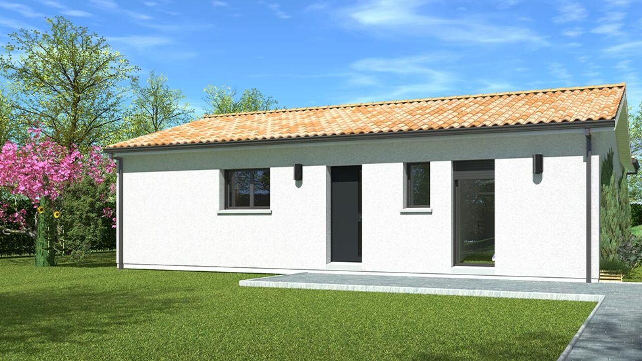 maison 90 m2 à construire à Saint-Léon (31560)