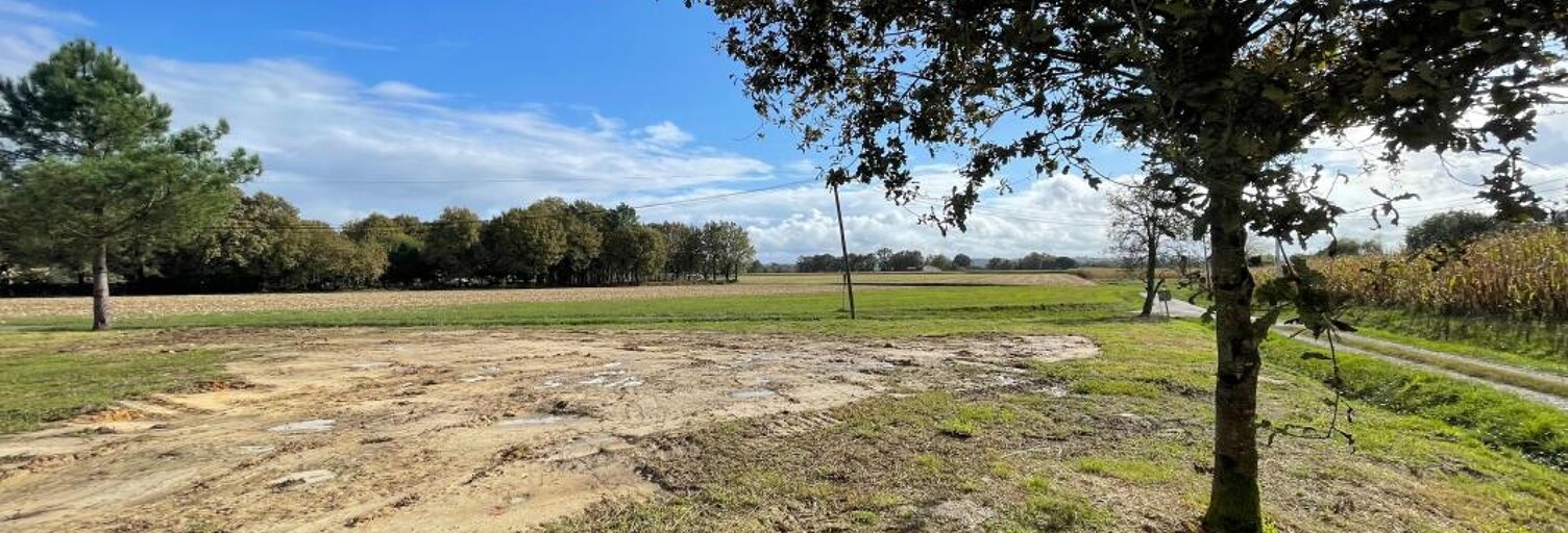 Terrain  1249 m² à vendre à Saint-Sever (40500)