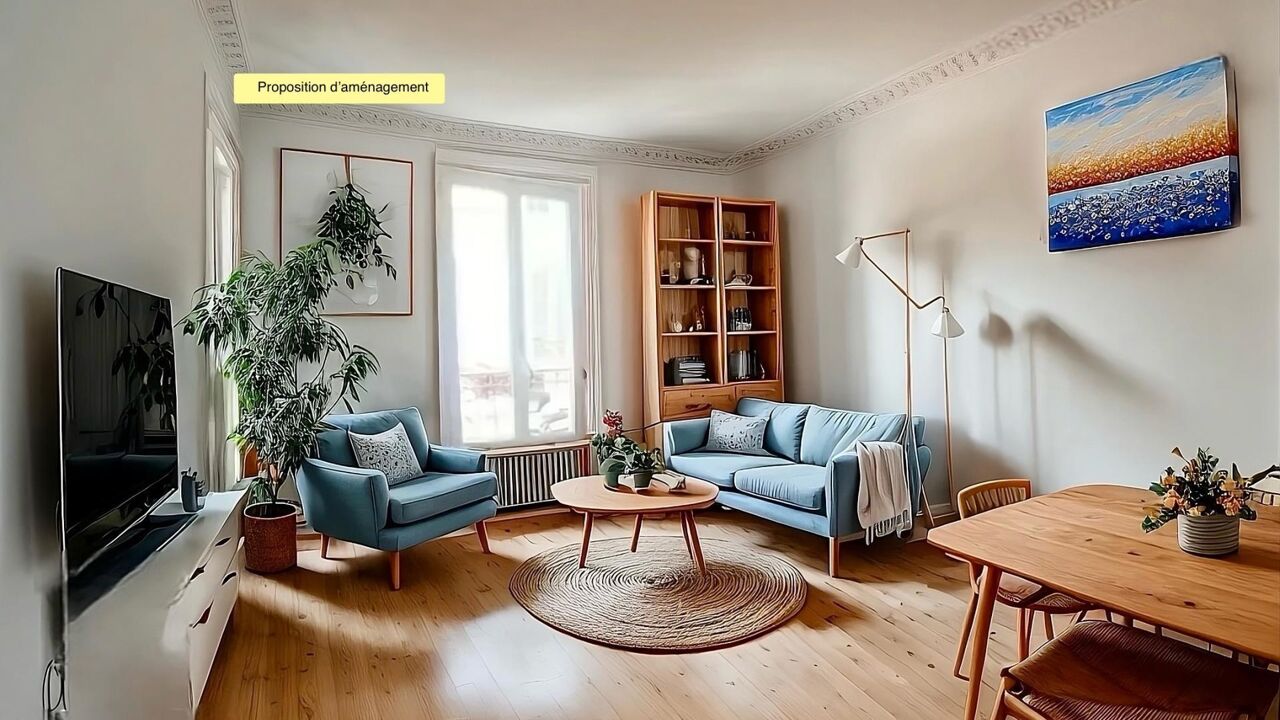 appartement 3 pièces 49 m2 à vendre à Paris 19 (75019)