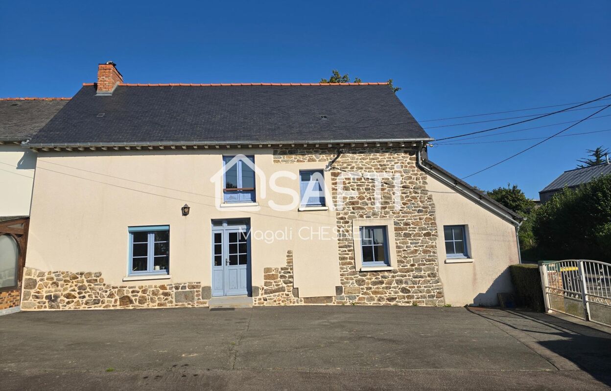 maison 5 pièces 98 m2 à vendre à Langouet (35630)