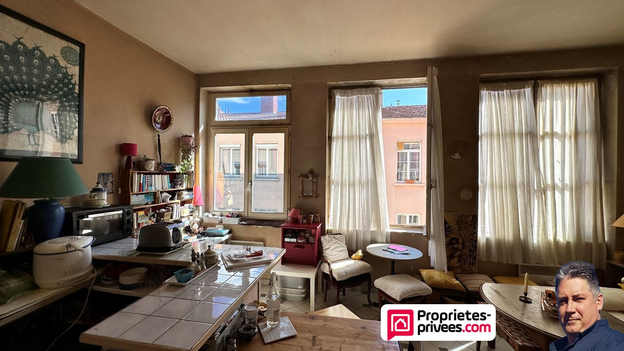 appartement 2 pièces 34 m2 à vendre à Lyon 1 (69001)