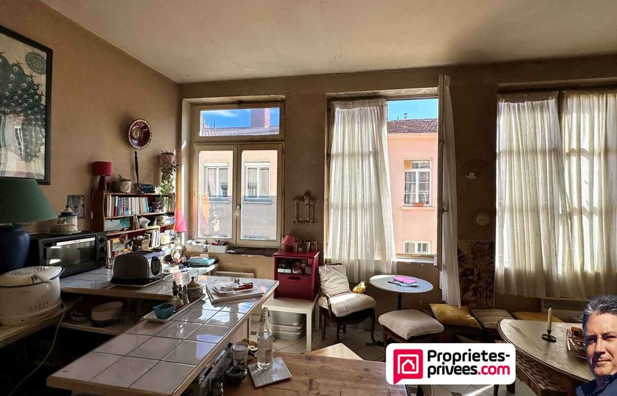 appartement 2 pièces 34 m2 à vendre à Lyon 1 (69001)