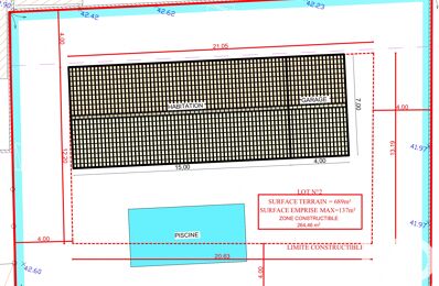 vente terrain 165 000 € à proximité de Bédarrides (84370)