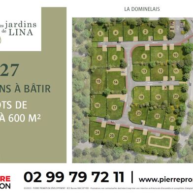 Terrain 392 m²