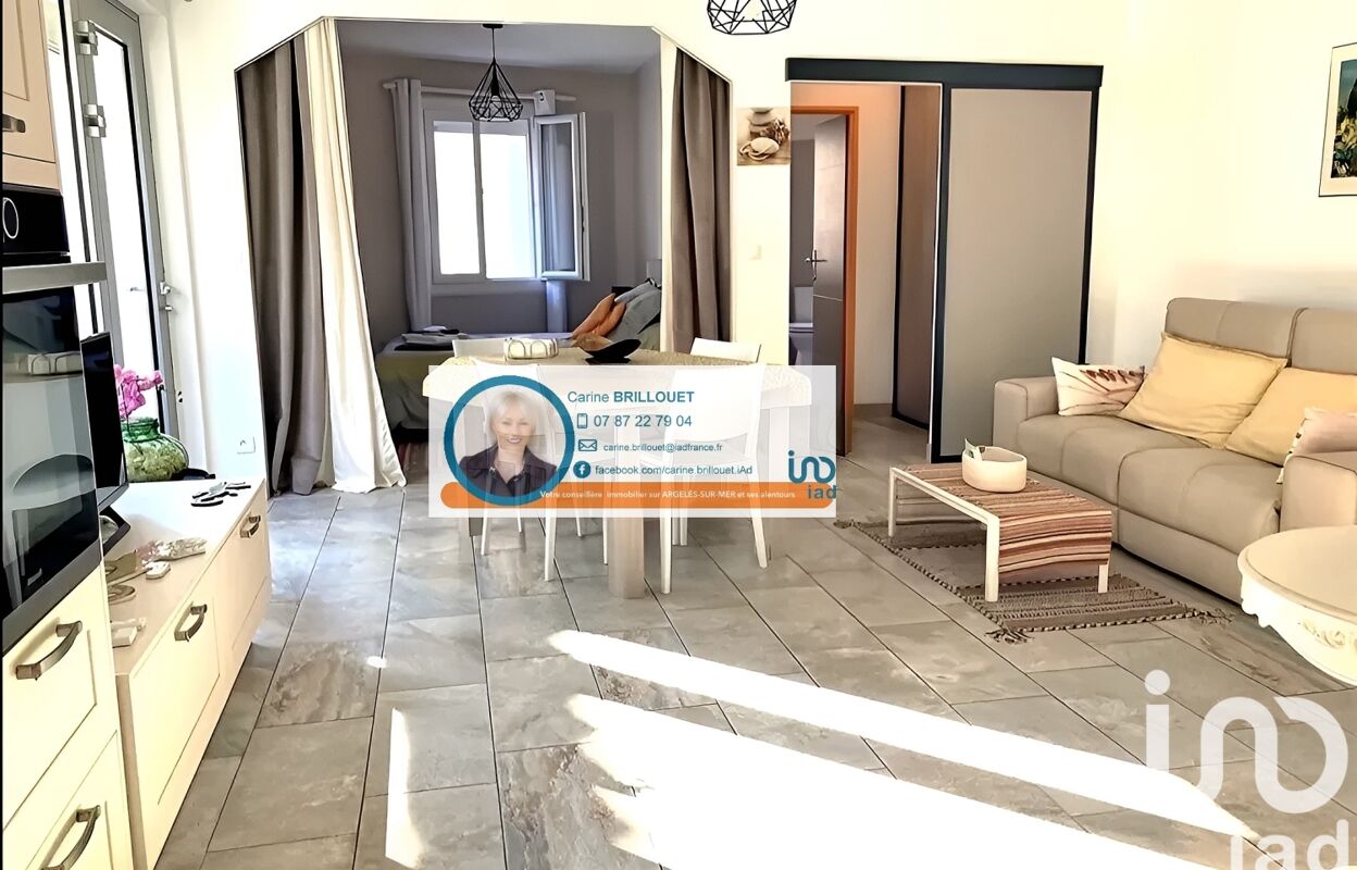 appartement 2 pièces 44 m2 à vendre à Argelès-sur-Mer (66700)